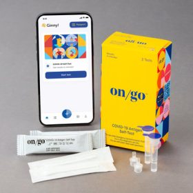 On/Go™(AI-powered mobile app) is authorized by FDA rapid COVID-19 self-test unique