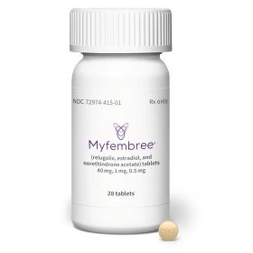 Ryeqo is approved in UK for the treatment of moderate to severe symptoms of uterine fibroids in adult women of reproductive age
